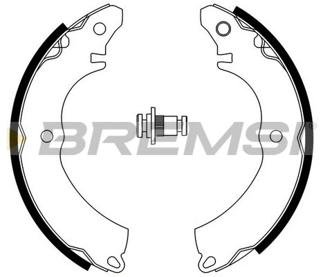 Brake Shoe Set (GF0828)