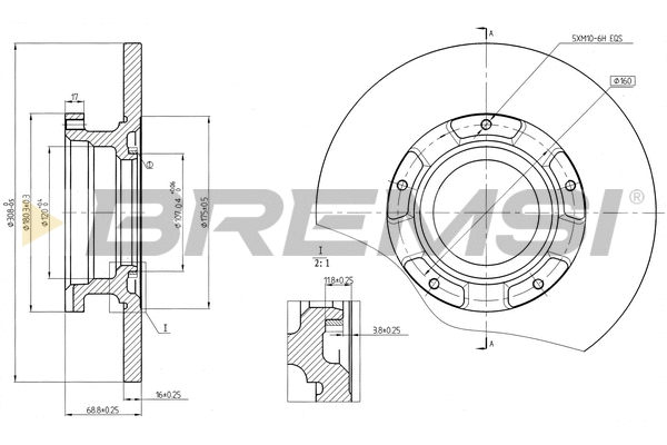 Brake Disc (CD8471S)