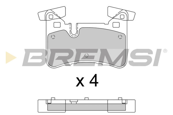 Brake Pad Set, disc brake (BP3773)