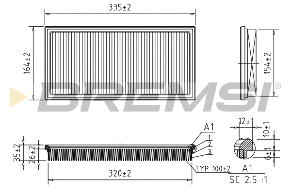 Air Filter (FA2067)