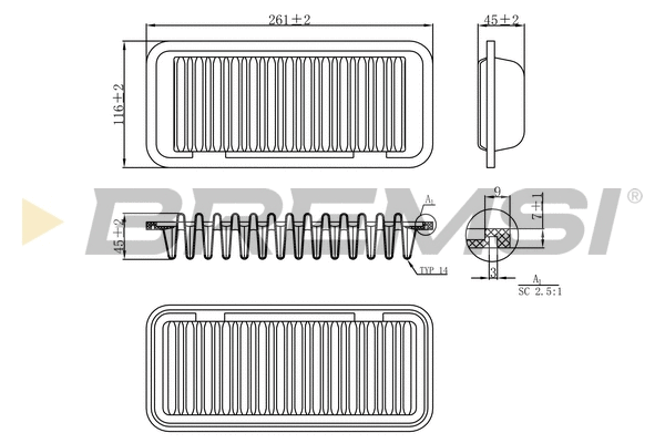 Air Filter (FA0209)
