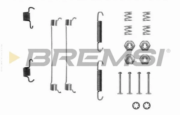 Accessory Kit, brake shoes (SK0651)