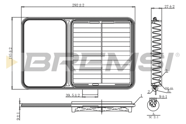 Air Filter (FA1209)