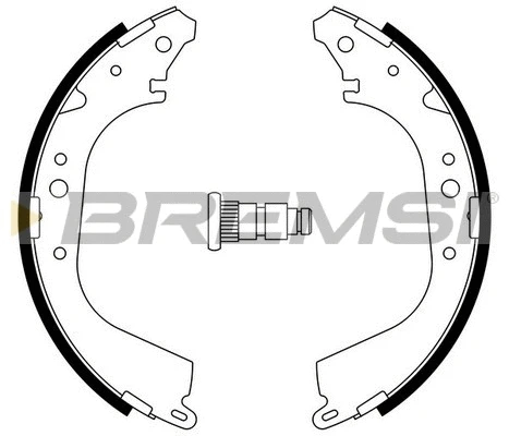 Brake Shoe Set (GF0937)
