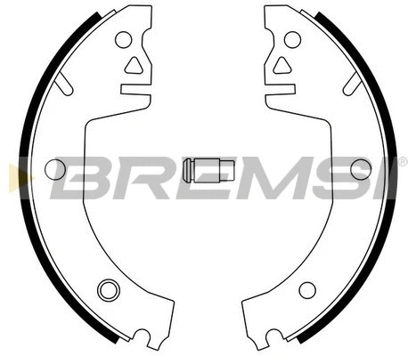 Brake Shoe Set (GF0472)