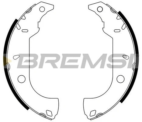 Brake Shoe Set (GF0170)