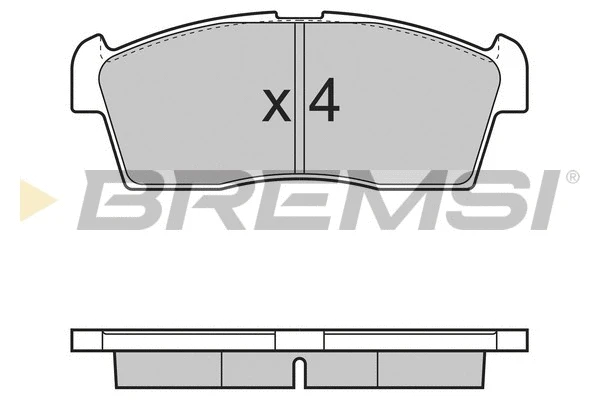 Brake Pad Set, disc brake (BP3380)