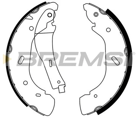 Brake Shoe Set (GF0239)