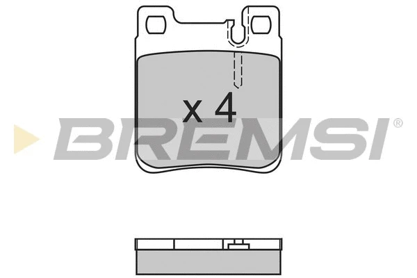 Brake Pad Set, disc brake (BP2653)