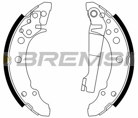 Brake Shoe Set (GF0016)