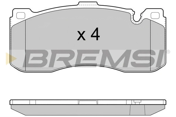 Brake Pad Set, disc brake (BP3472)