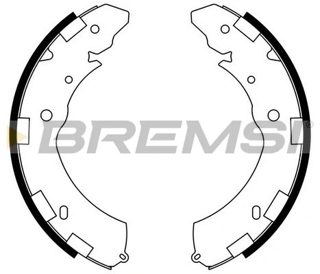 Brake Shoe Set (GF0833)