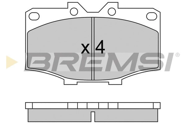 Brake Pad Set, disc brake (BP2242)