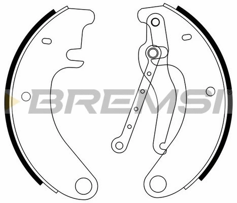 Brake Shoe Set (GF0093)