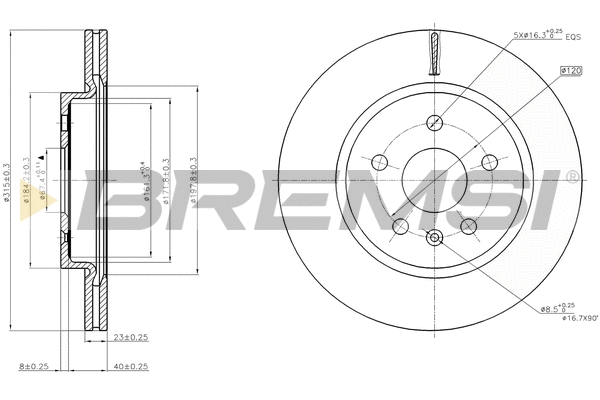 Brake Disc (CD7805V)