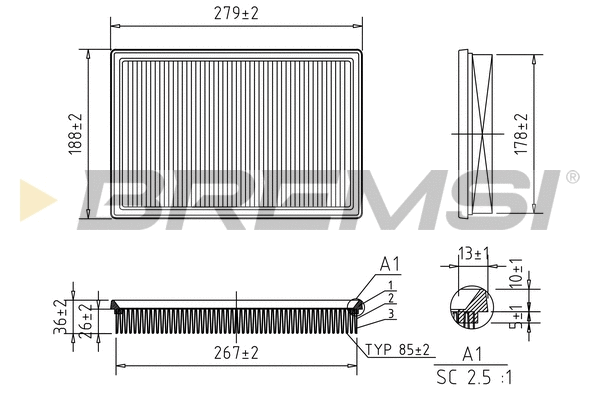 Air Filter (FA2324)