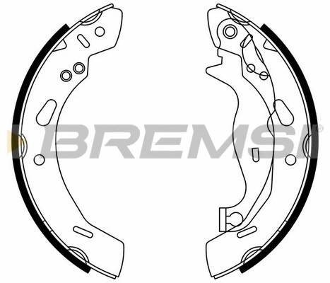 Brake Shoe Set (GF0249)