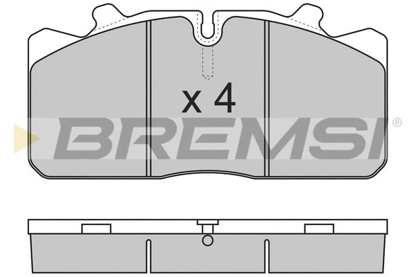 Brake Pad Set, disc brake (BP7285)