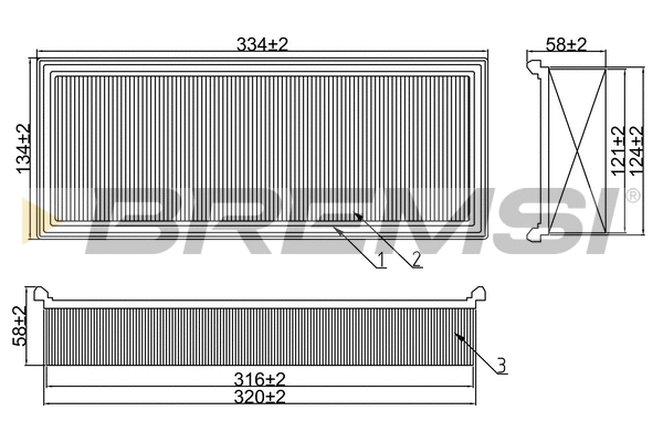 Air Filter (FA1661)
