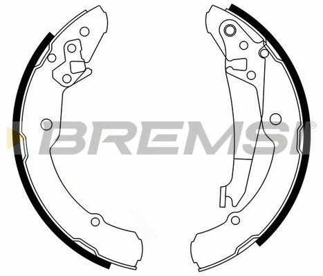 Brake Shoe Set (GF0473)