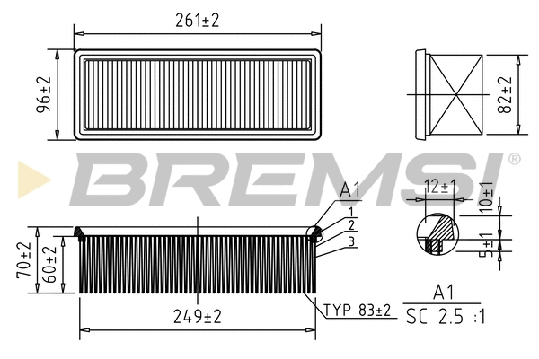 Air Filter (FA0612)