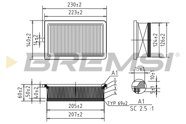 Air Filter (FA0548)