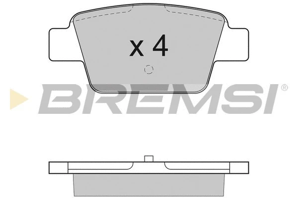 Brake Pad Set, disc brake (BP2947)
