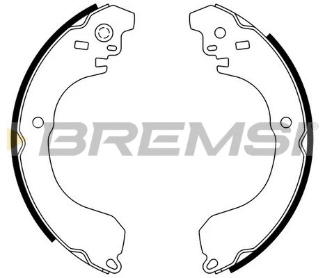 Brake Shoe Set (GF0871)