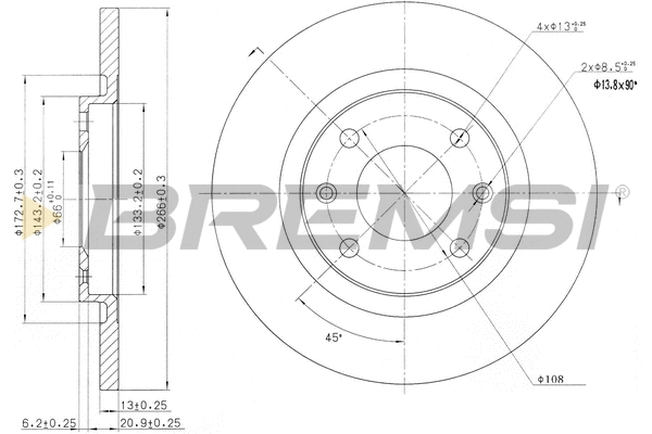 Brake Disc (CD7000S)