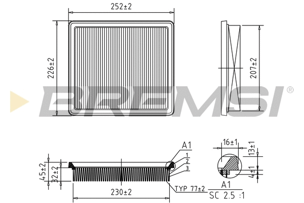 Air Filter (FA2145)