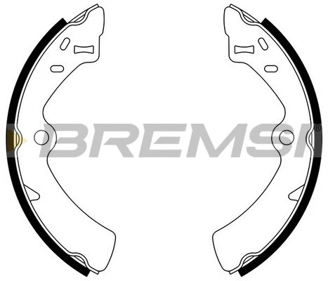 Brake Shoe Set (GF0916)