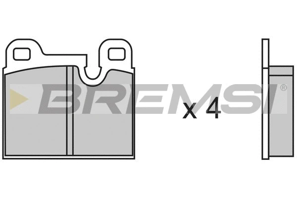 Brake Pad Set, disc brake (BP2146)