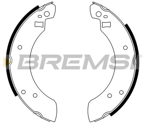Brake Shoe Set (GF0201)