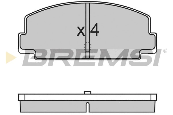 Brake Pad Set, disc brake (BP2137)