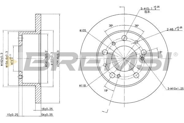 Brake Disc (CD6063S)