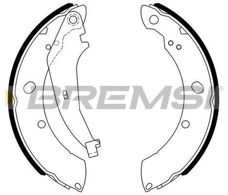 Brake Shoe Set (GF4810)