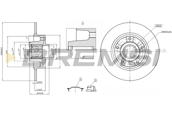 Brake Disc (CD7732S)