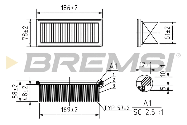 Air Filter (FA1155)
