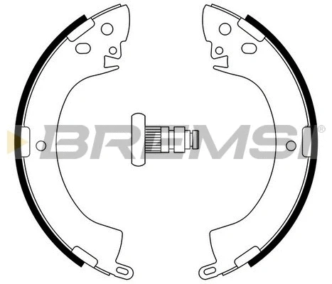 Brake Shoe Set (GF0813)