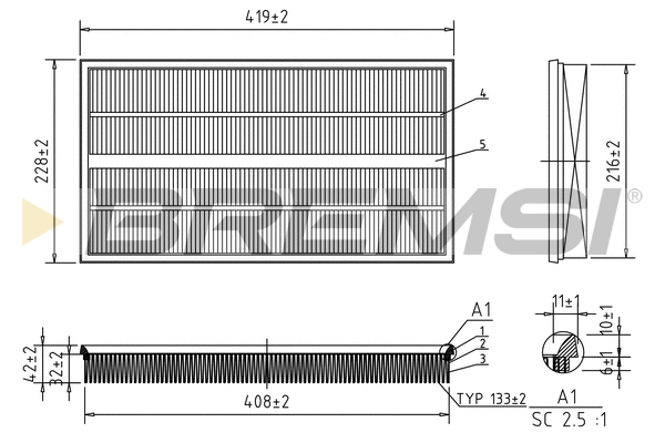 Air Filter (FA1245)