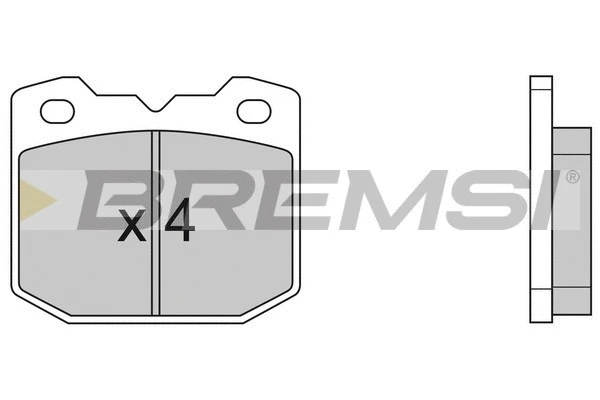 Brake Pad Set, disc brake (BP2318)
