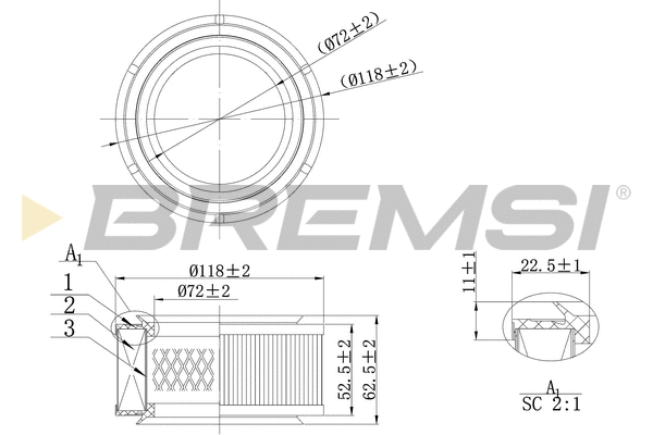 Air Filter (FA2033)