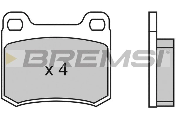 Brake Pad Set, disc brake (BP2314)