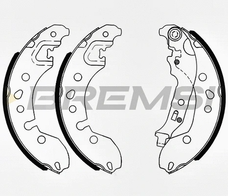 Brake Shoe Set (GF0448)