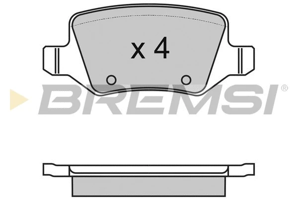 Brake Pad Set, disc brake (BP2983)