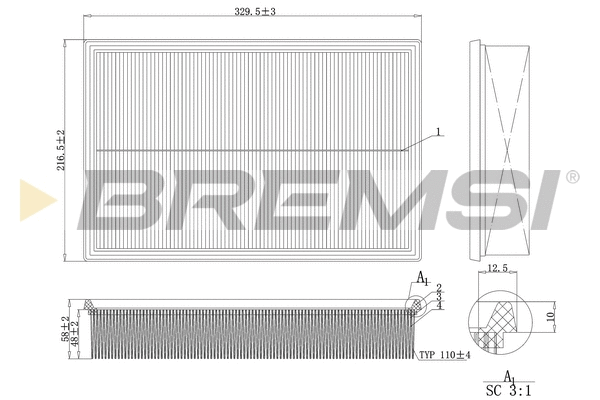 Air Filter (FA1161)