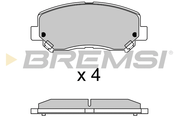 Brake Pad Set, disc brake (BP3635)