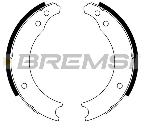Brake Shoe Set (GF0402)