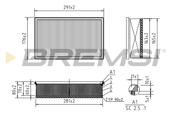 Air Filter (FA0620)