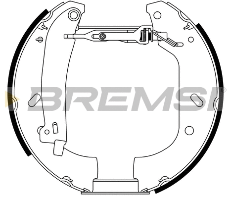 Brake Shoe Set (GK0102)